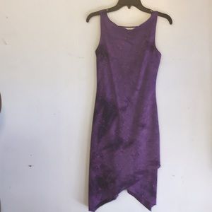 Elegant, asymmetrical dress